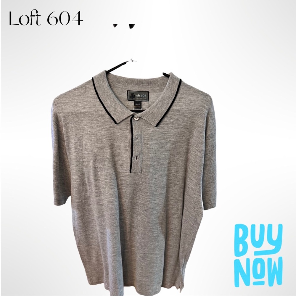 🆕Loft 604 men sweater polo, size XL